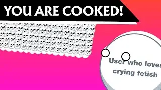 When you accidentally summon the crying fetish hate base because you upload a crying fetish video
