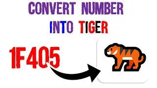 Tiger image in MS word quickly | How to draw tiger in MS word #painting #symbolsinmsword