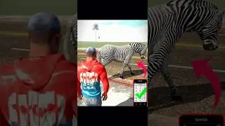 Zebra का Cheat Code in Indian Bike Driving 3D #shorts #viralshort