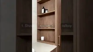 You won't believe No.3 🤫 #customcabinets #vanity #bathroomrenovation