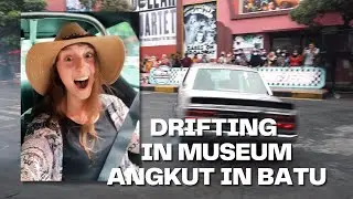Drifting di Museum Angkut Batu - Globe in the Hat