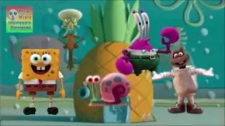 SpongeBob 3D Finger Family Song Nursery Rhyme