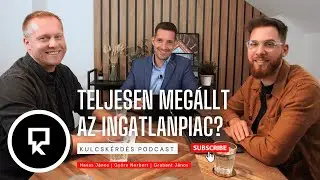 Teljesen megállt az ingatlanpiac? Lehet még ingatlant eladni? Ingatlanpiaci szemle.