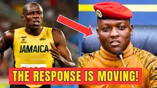 Ibrahim Traor&eacute; Receives a Letter from Usain Bolt &ndash; The Response Is Absolutely Touching!