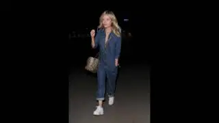 Laura Whitmore &ndash; Leaving the BBC Radio Studios in London