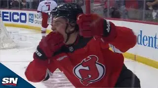 Devils' Simon Nemec Pots Game-Winner In Double OT For First Career Playoff Goal
