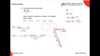 ÖSYM Tahmin Soru Çözümü