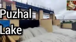 Puzhal Lake Opened|| RedHiills Chennai...