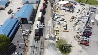 NS 22A Setting Out Cars (Drone Video)