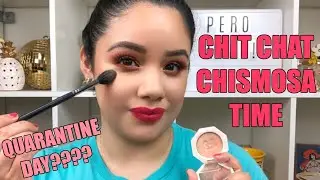 CHIT CHAT GET READY WITH ME| QUARANTINE TAG | I FORGOT HOW TO DO MAKEUP!