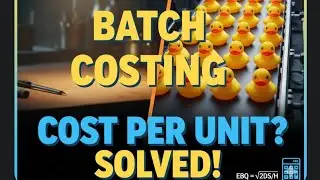 Batch Costing (Cost and Management Accounting Notes) Chapter 8 