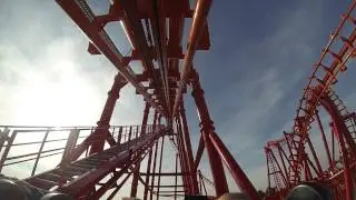 Energylandia, roller coaster Marjan | GoPRO