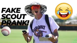 FAKE SCOUT PRANK! & HECKLING BASEBALL DADS!