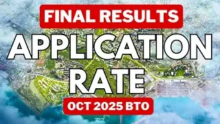 FINAL RESULTS: BTO Application Rate October 2025 from HDB