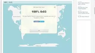 Seterra World Continents 0m03s (Old WR)