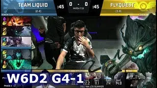 Liquid против FlyQuest | Игра 1, сезон 7, NA LCS, лето 2017, неделя 6, день 2 | TL против FLY G1 W6D2