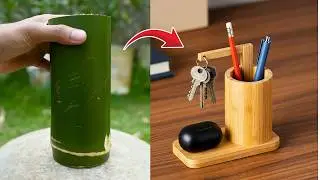 🎋Bamboo Key Holder Is The BEST DIY Project For Your Home