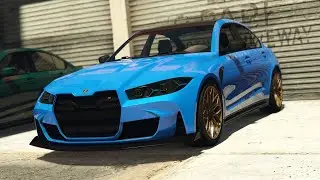&Uuml;bermacht Sentinel GTS (BMW M3 G80) Customization | GTA Online Customization