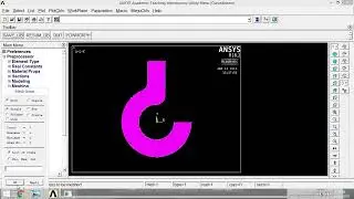 Cranehook Stress Analysis - Ansys Mechanical APDL