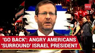 'You Killer...': Israeli President Gets 'Cornered' By Angry Americans In New York | Watch