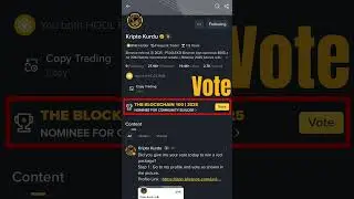 Vote on Binance, Win FREE Crypto Rewards!