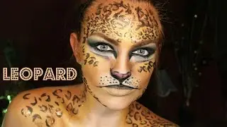 Halloween Makeup Tutorial: Leopard