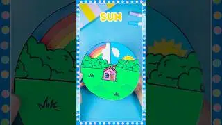 🌈 DIY Weather Wheel &ndash; Spin and Learn the Sky! ☀️☁️