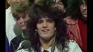 Motley Crue interview England 1986