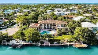 Inside a $12.45M Duck Key Oceanfront Estate with 180&rsquo; Dockage & Mega Yacht Lift