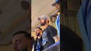 Eminem at the Lions Game💯💯 #detroit #lions #hiphop #rap #oldschool #eminem #legends