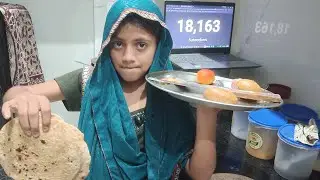 14 year old Boy and 10 year old Girl cooking aalu ka paratha with Rahul