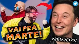 LACRADORES EST&Atilde;O P*T0$ COM ELON MUSK! AMEA&Ccedil;AM DEIXAR O TWITTER!