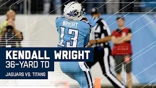 Marcus Mariota Hits Kendall Wright for a 36-Yard TD! | Jaguars vs. Titans | NFL