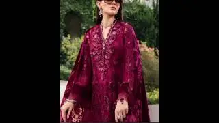 #winter dress design ideas #Trending Velvet Dress Design 