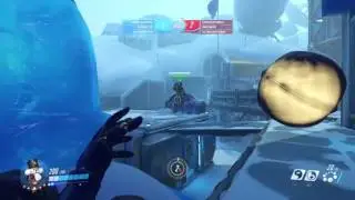 Overwatch 3V3 Turned 1V3 Clutch Support Comeback (WildHyena)