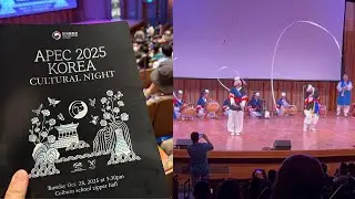 E898: Samulnori (Korea) @ APEC 2025 Korea Cultural Night in Colburn School Zipper Hall
