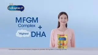 Enfagrow A+: The Only Brand with MFGM Complex + Highest DHA*. Today Builds Tomorrow. (2)