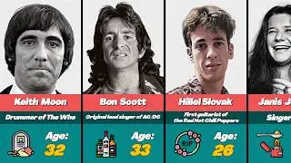 🎸 46 рок-звезд, трагически погибших до 40 лет