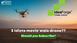 College project to D-Street | Relation with 3 idiots movie | ideaForge IPO | Should you Invest?