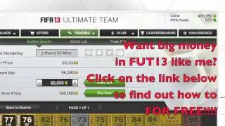 FIFA 13 Ultimate Team MILLIONS Of FREE COINS!!!! FUT13