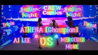 🌎WWE vs AEW🌍 ATHENA vs AJ LEE vs MERCEDES MONE (5/26/2025)