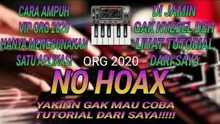 Cara Ampuh Vip ORG 2020 100% gratis