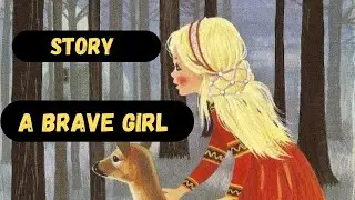 A Brave Girl|Little Brave Girl|Story in English