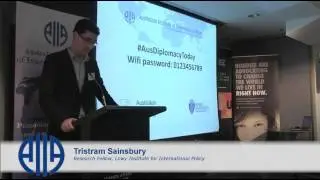 Australian Diplomacy Today Symposium, Tristram Sainsbury Spoke on Australia's Economic Diplomacy