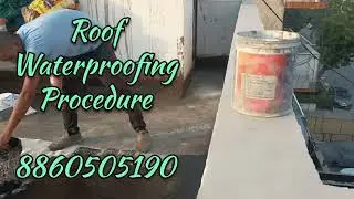 Roof Waterproofing Procedure  । Terrace Waterproofing Technology  । Roof Water Leaking Problem