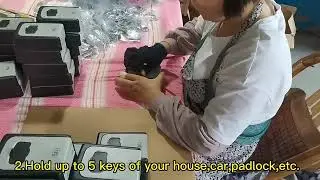 YH2119 Key storage lock box assemble and package