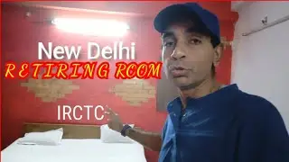 RETIRING ROOM REVIEW at NEW DELHI RAILWAY STATION/DOUBLE BED ROOM/ ONLINE TICKET//DELHI SERIES ~ 3