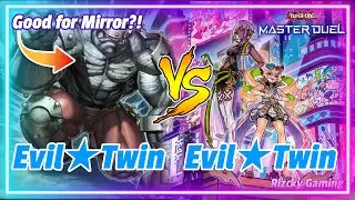 【Master Duel】Going 2nd and face Trouble Sunny?! - Mirror Match!!