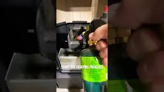 Emergency Manual Start for Pellet Stoves 🔥 #pelletstove #diy #fire #prepper #survival #lifehacks