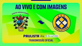 JOGO COMPLETO: VOCEM X ARAÇATUBA | RODADA 8 | PAULISTA A4 SICREDI 2025